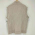チノ CINOH ARGYLE CABLE KNIT HALF ZIP VEST メンズ JPN:46