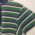ポロバイラルフローレン Polo by RALPH LAUREN バンドカラー ヘンリーネック ボーダー S/S サーマル Tシャツ 猫目ボタン メンズ import:M