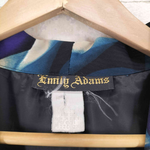 emily adams 総柄1Bテーラードジャケット メンズ