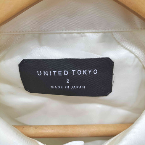 ユナイテッドトウキョウ UNITED TOKYO LIMONTA×TWIST WOOL アーミーシャツ メンズ JPN:2