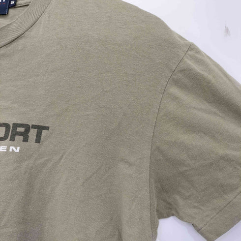 ポロスポーツラルフローレン POLO SPORT RALPH LAUREN 星条旗 ロゴ プリント クルーネック S/S Tシャツ メンズ import:S