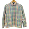 アルフレッドダナー ALFRED DUNNER USA製 パステル チェック シャツ ジャケット ブルゾン レディース 8