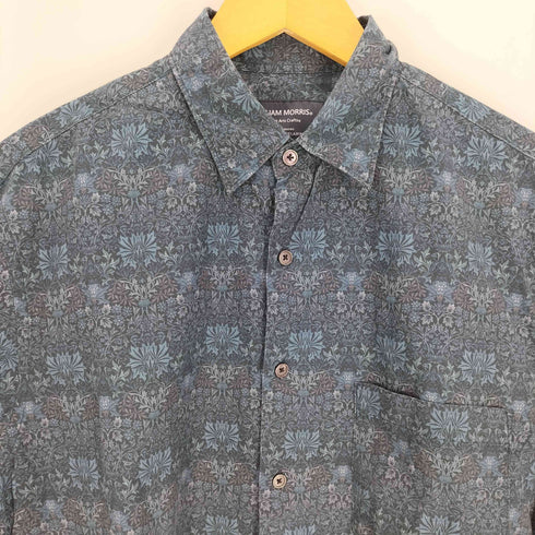 ユナイテッドアローズグリーンレーベルリラクシング UNITED ARROWS green label relaxing William Morris 長袖シャツ メンズ JPN:M