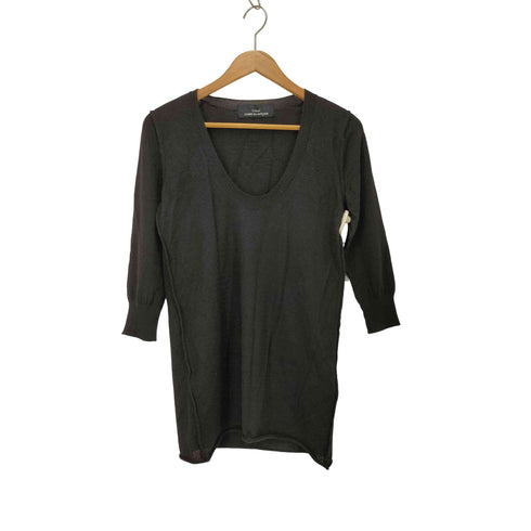 トリココムデギャルソン tricot COMME des GARCONS カシミヤ100%Uネックニット レディース