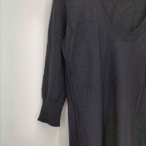 トリココムデギャルソン tricot COMME des GARCONS カシミヤ100%Uネックニット レディース