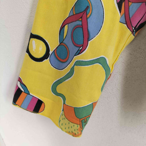 TALONジップ 総柄フルジップパーカー メンズ