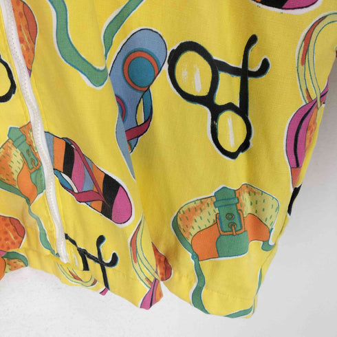 TALONジップ 総柄フルジップパーカー メンズ