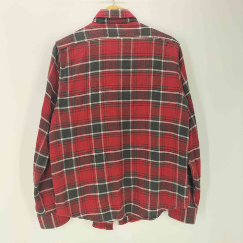 シュガーケーン SUGAR CANE ソフト フランネル コットン チェック L/S シャツ 東洋 メンズ import:L