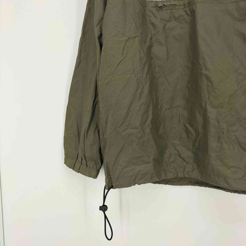 オールドネイビー OLD NAVY 90-00S 裏地メッシュ リップストップ リフレクター ハーフジップ アノラック ジャケット メンズ import:L