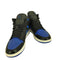 ジョーダンブランド JORDAN BRAND NIKE AIR JORDAN 1 MID BLACK/BLUE メンズ JPN:27.5