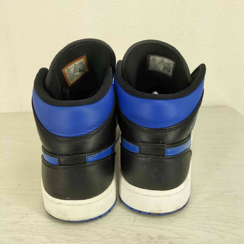 ジョーダンブランド JORDAN BRAND NIKE AIR JORDAN 1 MID BLACK/BLUE メンズ JPN:27.5