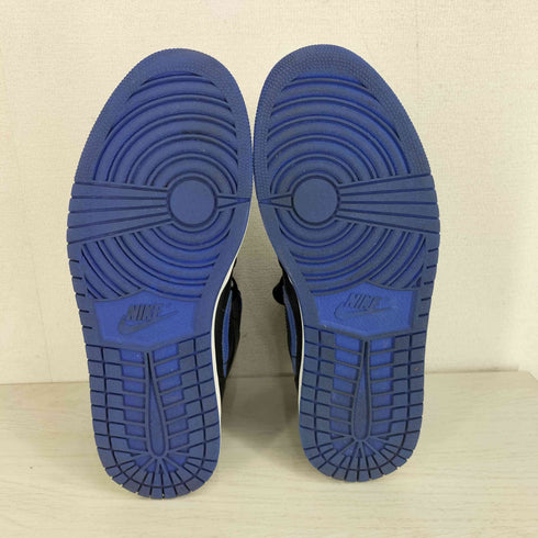 ジョーダンブランド JORDAN BRAND NIKE AIR JORDAN 1 MID BLACK/BLUE メンズ JPN:27.5