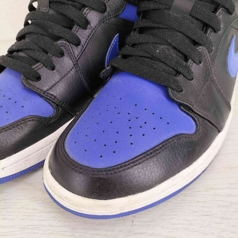 ジョーダンブランド JORDAN BRAND NIKE AIR JORDAN 1 MID BLACK/BLUE メンズ JPN:27.5