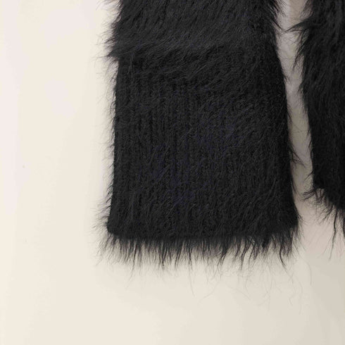 NOTAWEAR シャギー ニット カーディガン レディース