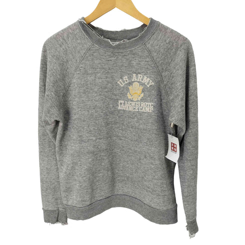 推定70-80s U.S.ARMY 霜降り ラグランスウェット メンズ