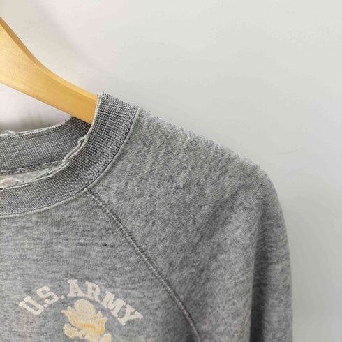 推定70-80s U.S.ARMY 霜降り ラグランスウェット メンズ