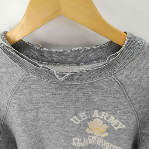 推定70-80s U.S.ARMY 霜降り ラグランスウェット メンズ