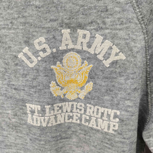 推定70-80s U.S.ARMY 霜降り ラグランスウェット メンズ