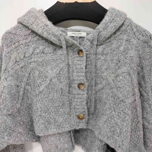 フリークスストア FREAKS STORE 24AW ニットパーカー ボレロ レディース FREE
