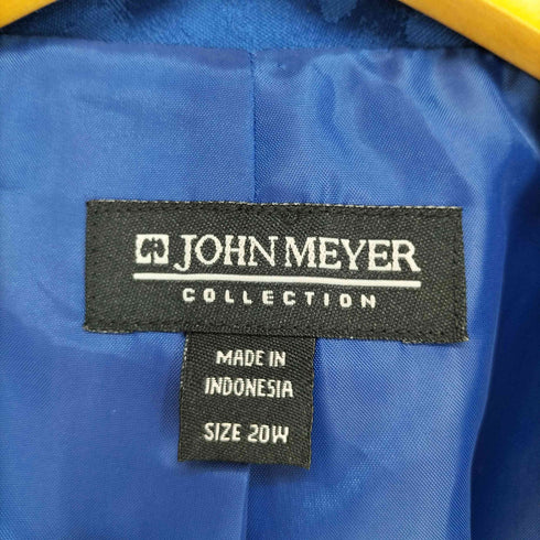 JOHN MEYER 1Bジャガード織テーラードジャケット メンズ 20W