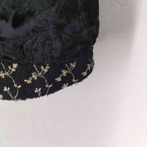 indigo moon パッチワークノーカラージャケット レディース 4