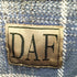 DAF カットオフ シャドーチェック ヘビーネルシャツ メンズ import:L
