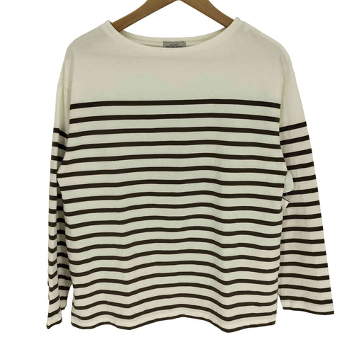 ユナイテッドアローズグリーンレーベルリラクシング UNITED ARROWS green label relaxing バスク ロングスリーブ Tシャツ レディース