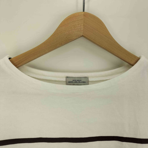 ユナイテッドアローズグリーンレーベルリラクシング UNITED ARROWS green label relaxing バスク ロングスリーブ Tシャツ レディース