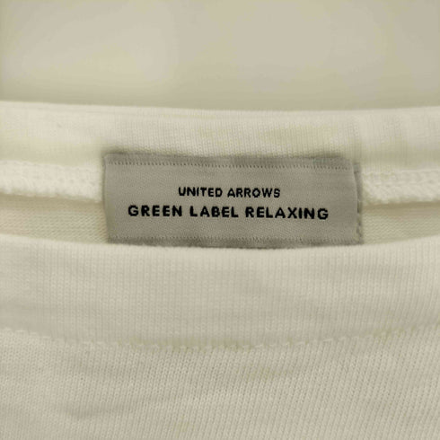 ユナイテッドアローズグリーンレーベルリラクシング UNITED ARROWS green label relaxing バスク ロングスリーブ Tシャツ レディース
