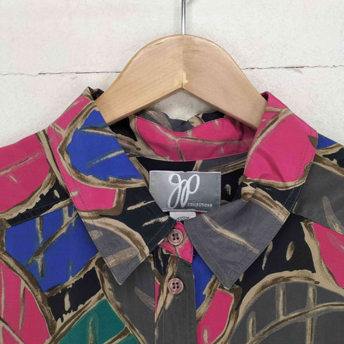 総柄L/S シャツ メンズ