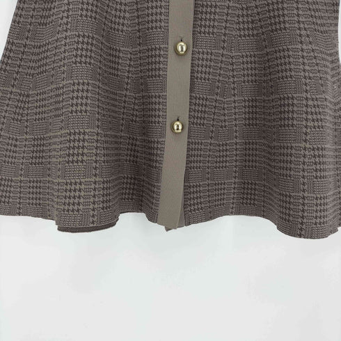ユナイテッドアローズグリーンレーベルリラクシング UNITED ARROWS green label relaxing ペプラム ジレ ニット プルオーバー -ウォッシャブル- レディース