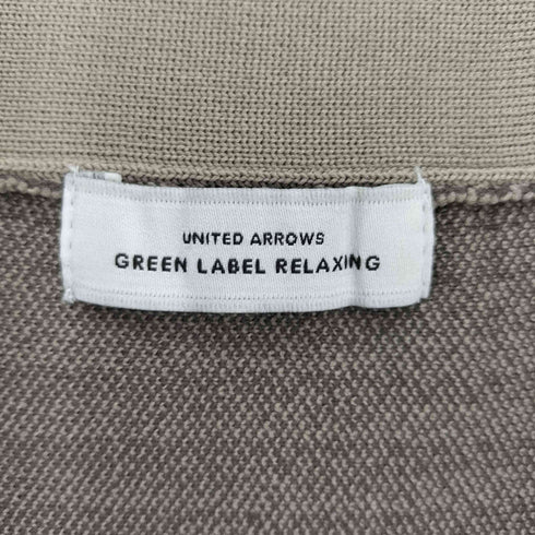 ユナイテッドアローズグリーンレーベルリラクシング UNITED ARROWS green label relaxing ペプラム ジレ ニット プルオーバー -ウォッシャブル- レディース