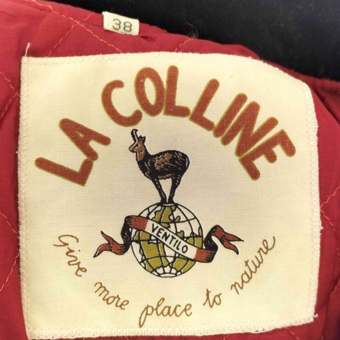 LA COLLINE フランス製 ベルテッド ジャケット メンズ FR:38