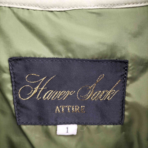 ハバーサックアタイア HAVERSACK ATTIRE パイピングキルティングコート レディース JPN:1