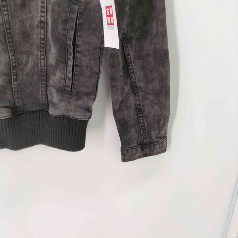 アフリクション AFFLICTION BLACK PREMIUM Y2K 平成 ワッペン デニムジャケット メンズ JPN:S