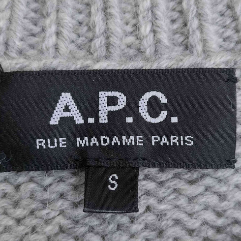 アーペーセー A.P.C. 21aw フェアアイル柄 ナイロン混 アルパカ ニット セーター レディース import:S