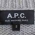 アーペーセー A.P.C. 21aw フェアアイル柄 ナイロン混 アルパカ ニット セーター レディース import:S