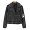ザラ ZARA フェイクレザー ダブルライダース レディース import:L