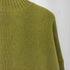 クラネ CLANE 21AW ボーダーワイドスリット タートルネック ニット プルオーバー レディース JPN:1