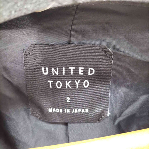ユナイテッドトウキョウ UNITED TOKYO ダブルブレストジップテーラードジャケット メンズ JPN:2