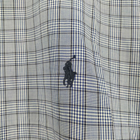 ラルフローレン RALPH LAUREN チェック柄 L/S BDシャツ メンズ 32/33