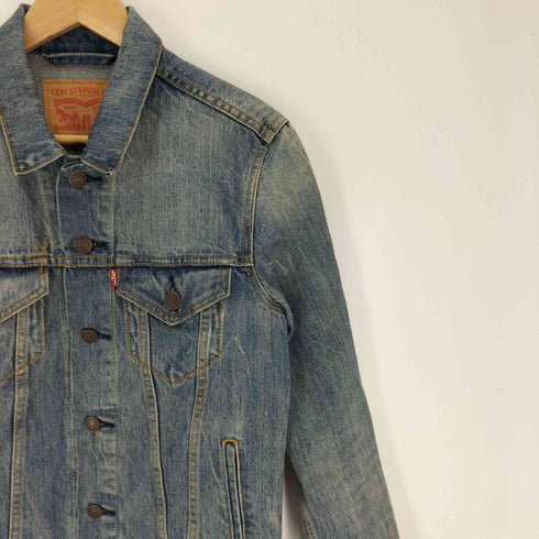 リーバイス Levis 3rd Type Raw Denim Front Button Trucker Jacket トラッカージャケット デニムジャケット メンズ import:XS
