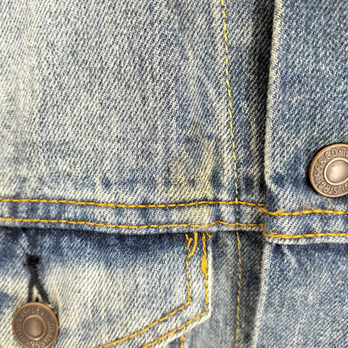リーバイス Levis 3rd Type Raw Denim Front Button Trucker Jacket トラッカージャケット デニムジャケット メンズ import:XS