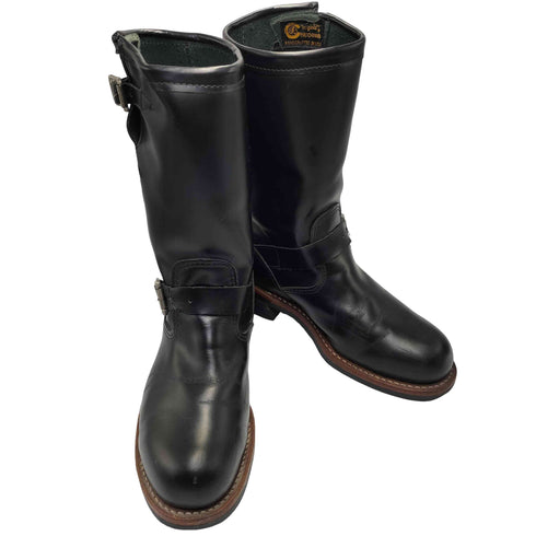 チペワ CHIPPEWA USA製 11インチ エンジニアブーツ BLK CORDVAN メンズ US:8E