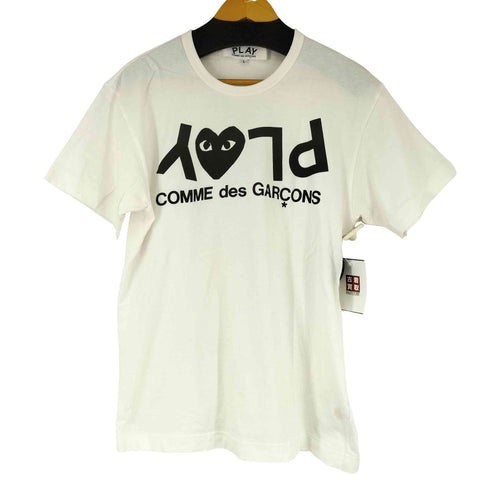 プレイコムデギャルソン PLAY COMME des GARCONS 24SS 反転ロゴプリント Tシャツ メンズ L