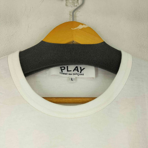 プレイコムデギャルソン PLAY COMME des GARCONS 24SS 反転ロゴプリント Tシャツ メンズ L
