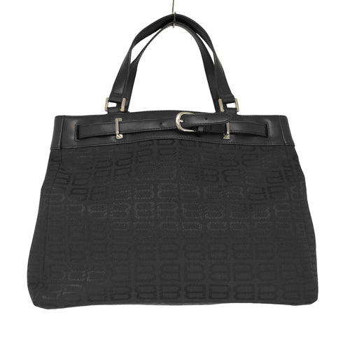 バレンシアガ BALENCIAGA BB柄 ベルトデザイン ハンドバッグ トート レディース