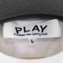 プレイコムデギャルソン PLAY COMME des GARCONS Unisex Printed Heart T-Shirt メンズ L