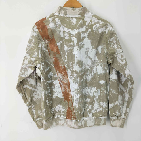 NEWTRAL TOKYO ペイント加工 ジップアップブルゾン メンズ JPN:1