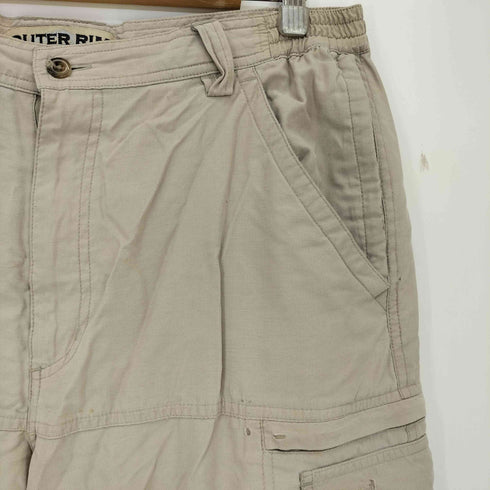 OUTER RIM デタッチャブル 63/35 コットンナイロン カーゴパンツ メンズ 34